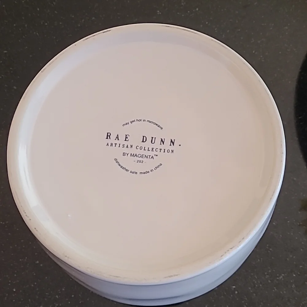 Rae Dunn Dog Bowl